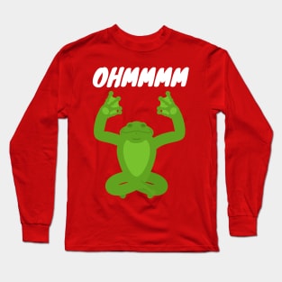 Yoga frog Long Sleeve T-Shirt